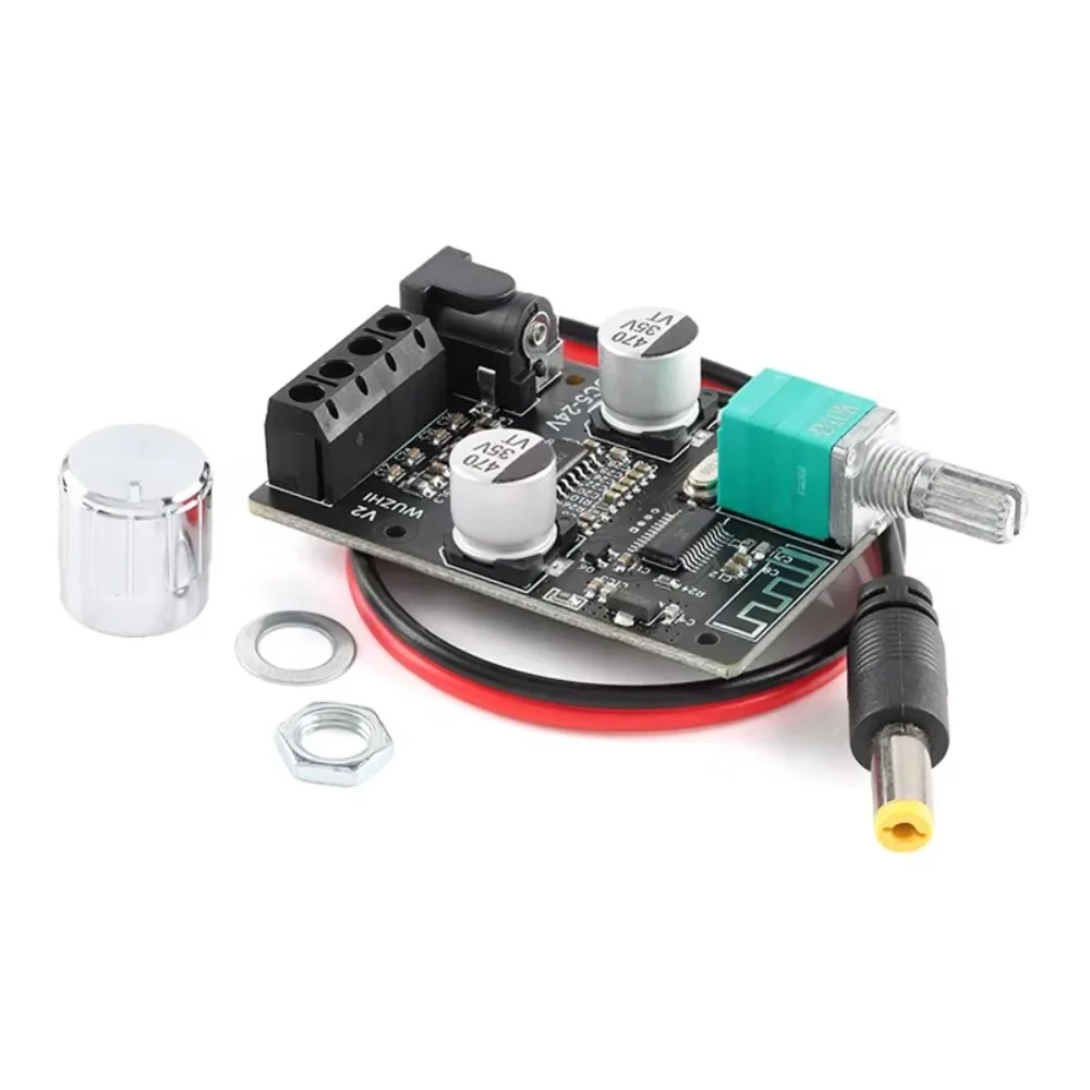 Módulo Mini BLE 5.0 ZK-502L, DC 5-24V, BLE5.0 Inalámbrico, 50WX2 50W+50W AMP, Amplificador de Audio Estéreo Digital, Placa Amplificadora de Potencia