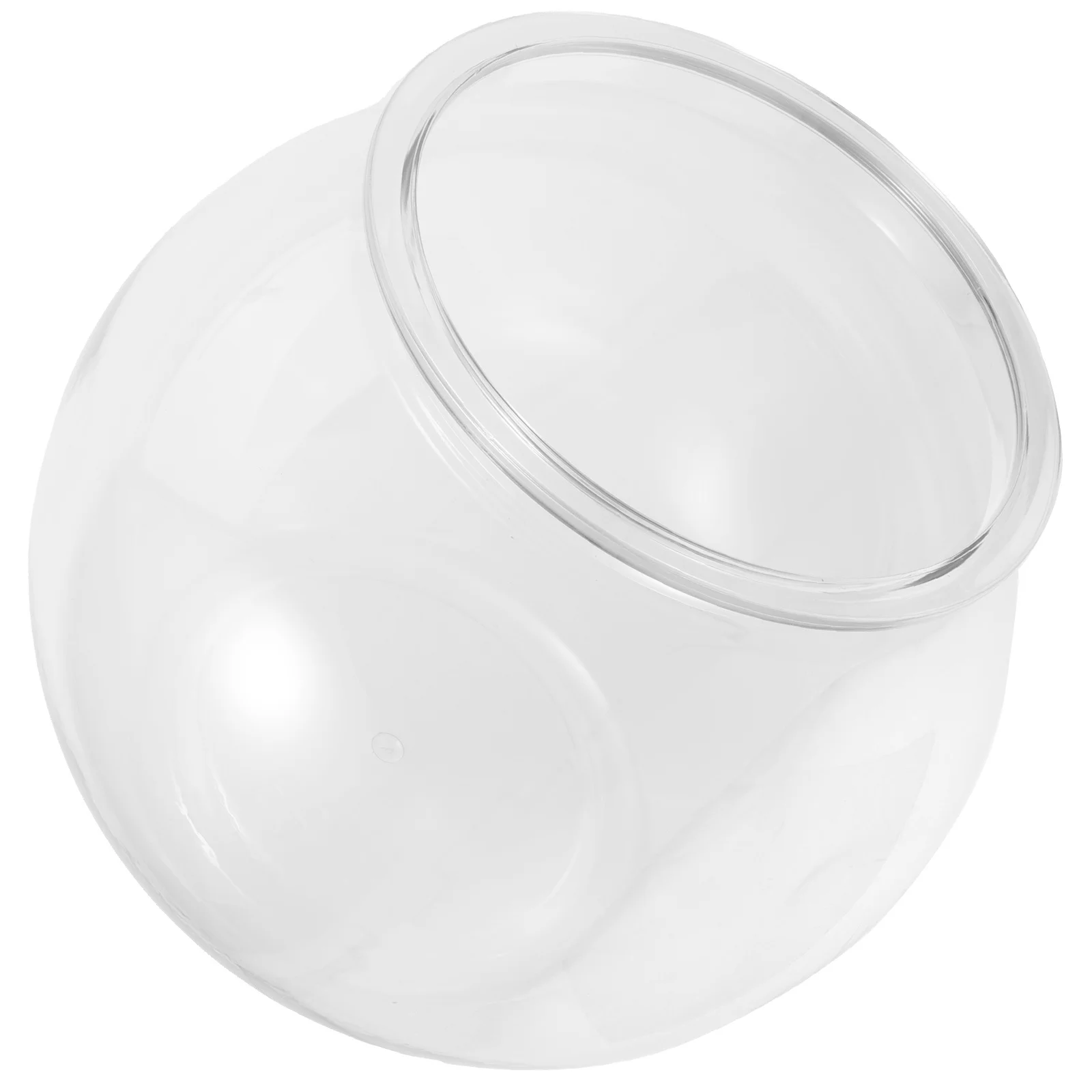 

Small Transparent Plastic Goldfish Tank Desktop Aquarium Fish Bowl for Home Office Aquariums Tanks Fish Tank for Goldfish