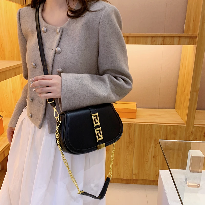 

2025 New High-end Ladies Leather Crossbody Bag Luxury Brand Famous Designer Vintage Paris Trendy Look​