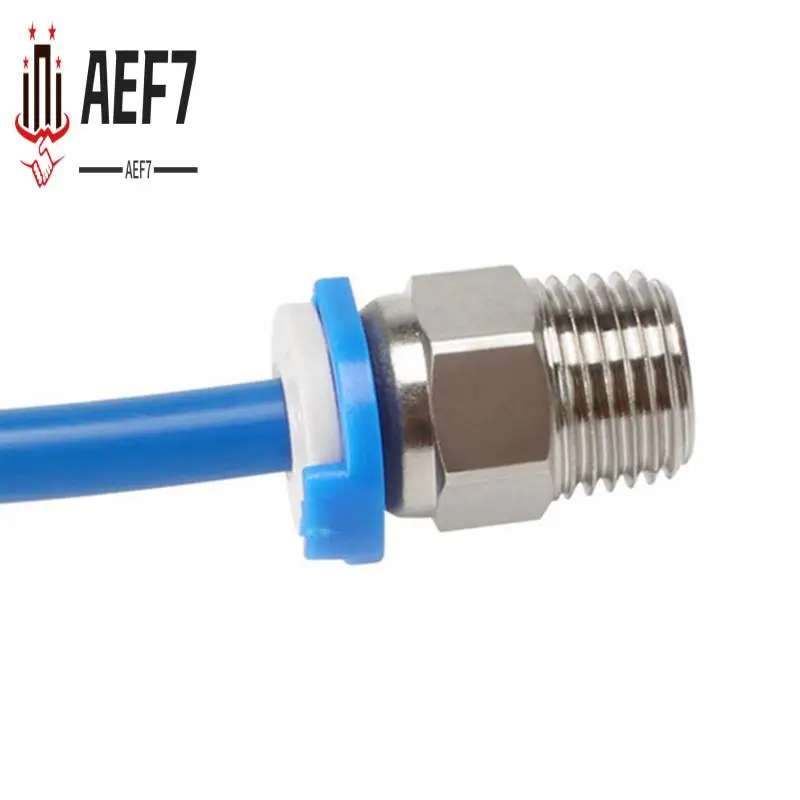 

AEF7-3 шт. пневматический разъем JP4-01 прямые воздушные быстрые фитинги детали 3D-принтера для экструдера V6 резьба M10