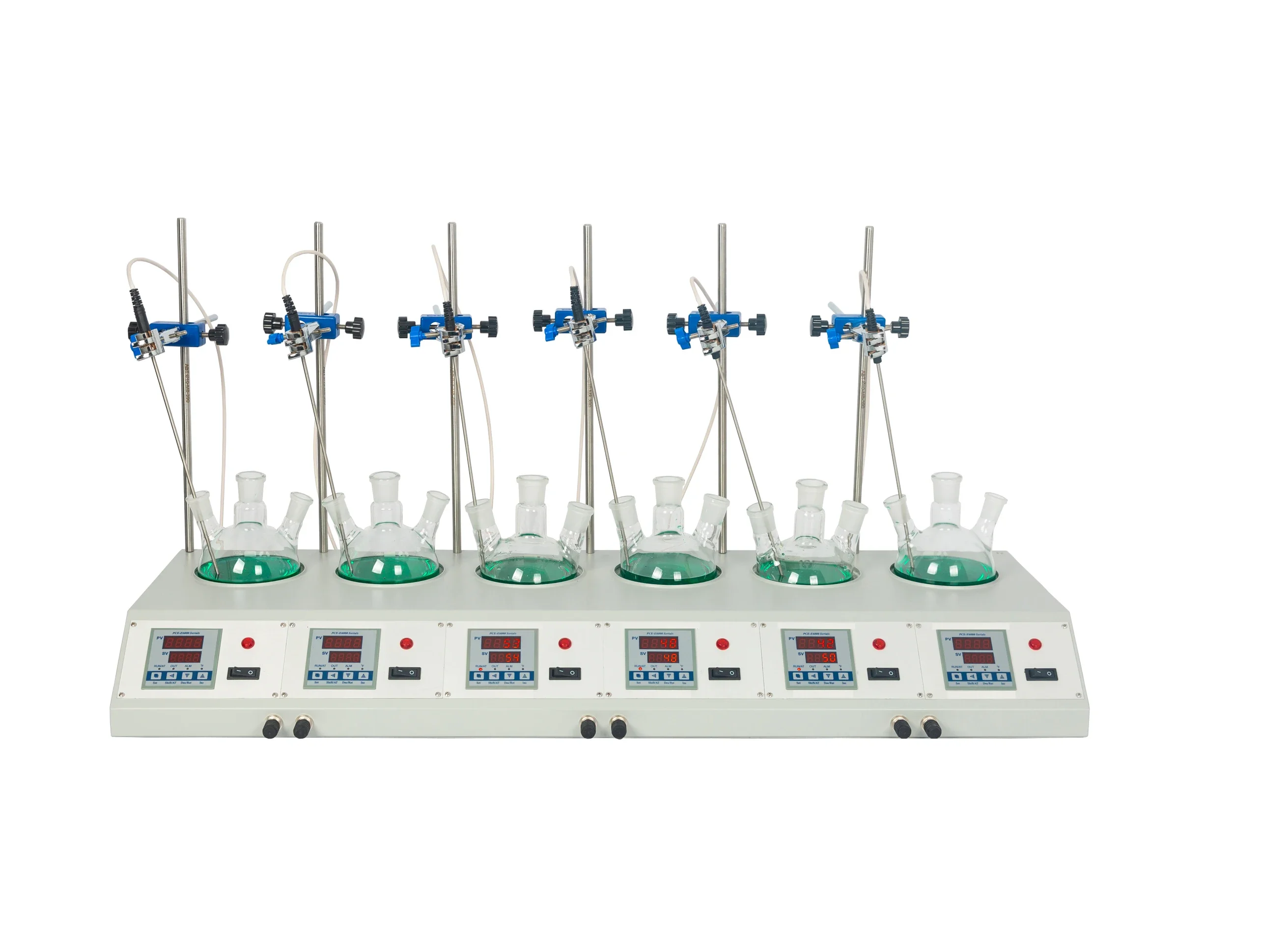 Professional Designed Laboratory Equipment 4-rows Electronic Heating Mantle