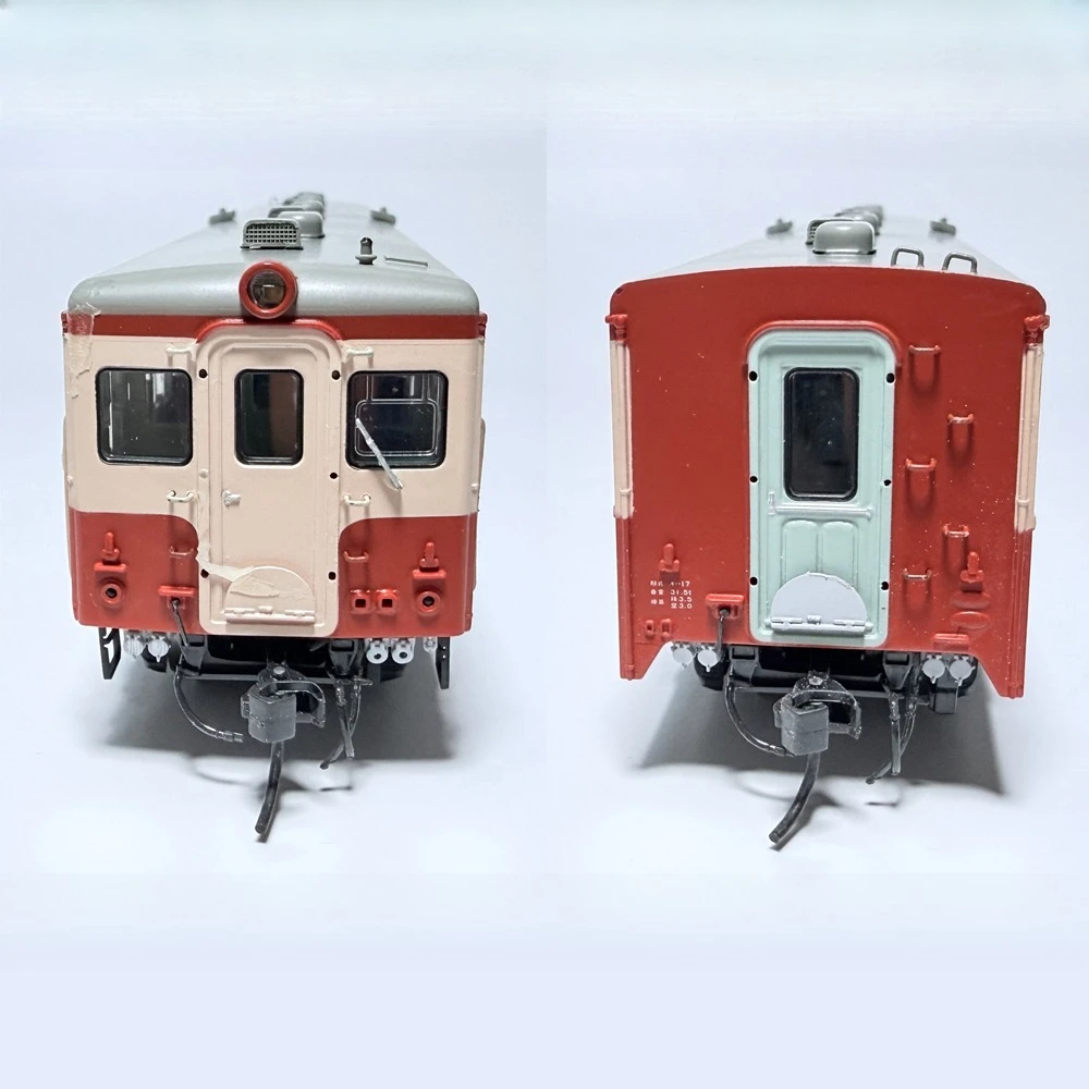 HO Type 1/87 Model Train 17series Pneumatic Train Cold Weather Type 56019 with Indoor Light Toy Train Boys Toy Gift
