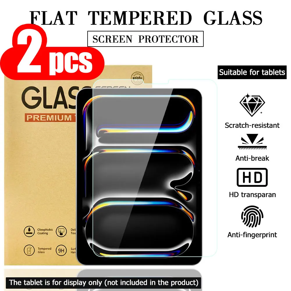

Защитная пленка из закаленного стекла для IPad A16 11, 10, 9, 8, 7, 9, 8 поколения Air 11 5 4 Pro 10,5 9,7 Mini 7 6 2 1 пленка