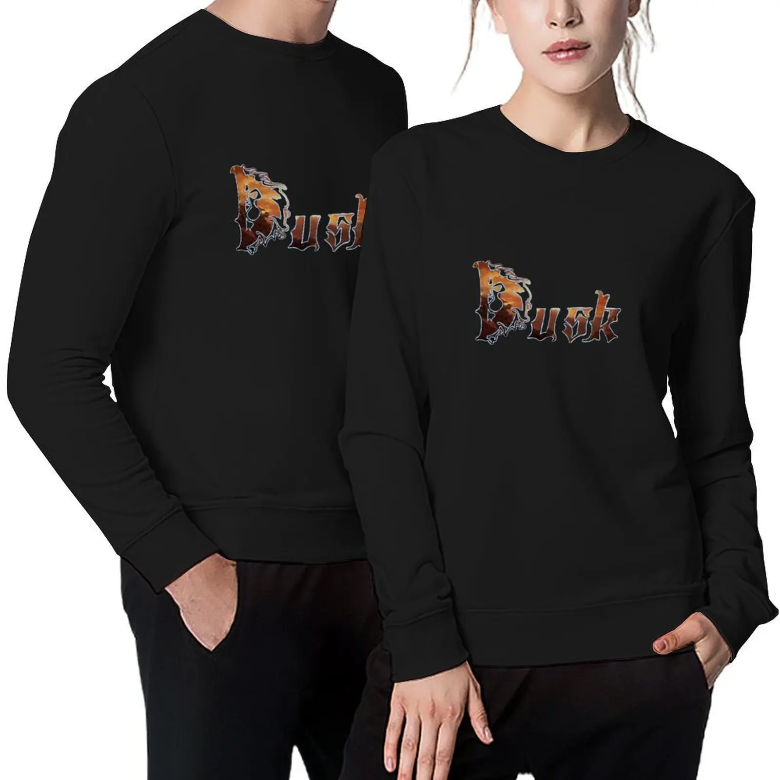 

WoW guild Dusk Pullover men's sweat-shirt aesthetic clothing anime clothes men wear hooded sweatshirt
