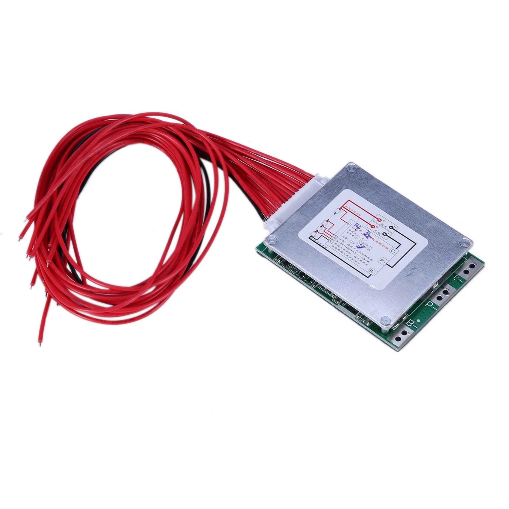 AD41-14S 52V 35A لوح حماية بطارية ليثيوم أيون ليبوليمر BMS لوحة دارات مطبوعة للدراجة الإلكترونية