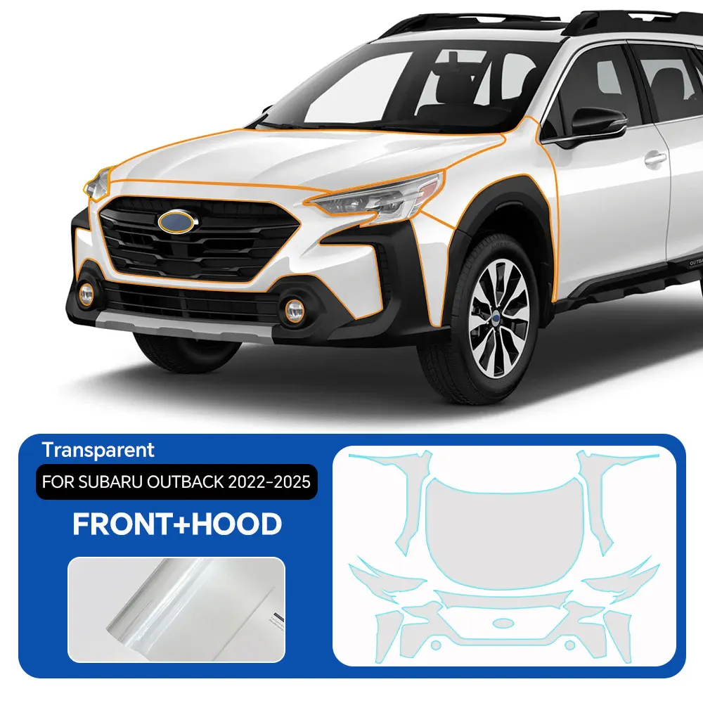 

9Mil TPU Scratch-resistant Car Paint Protection Film For Subaru Outback 2022-2025 Car Body Transparent Bra Per-cut PPF Kit