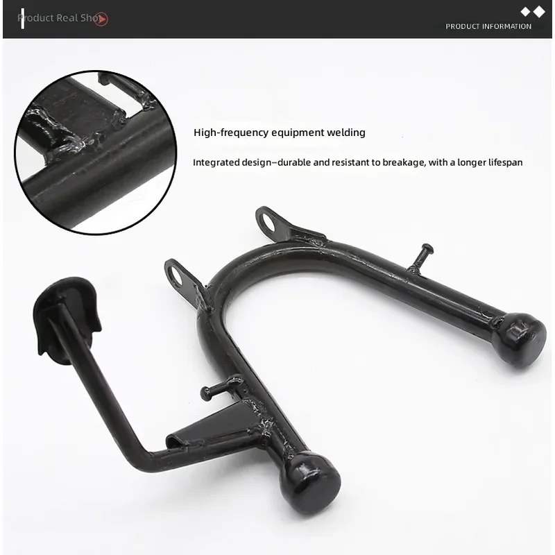 for Electric Vehicle Thickened Double Support Middle Stand Foot Rest for Electric Motorcycle Big Tripod Bracket Car Ladder