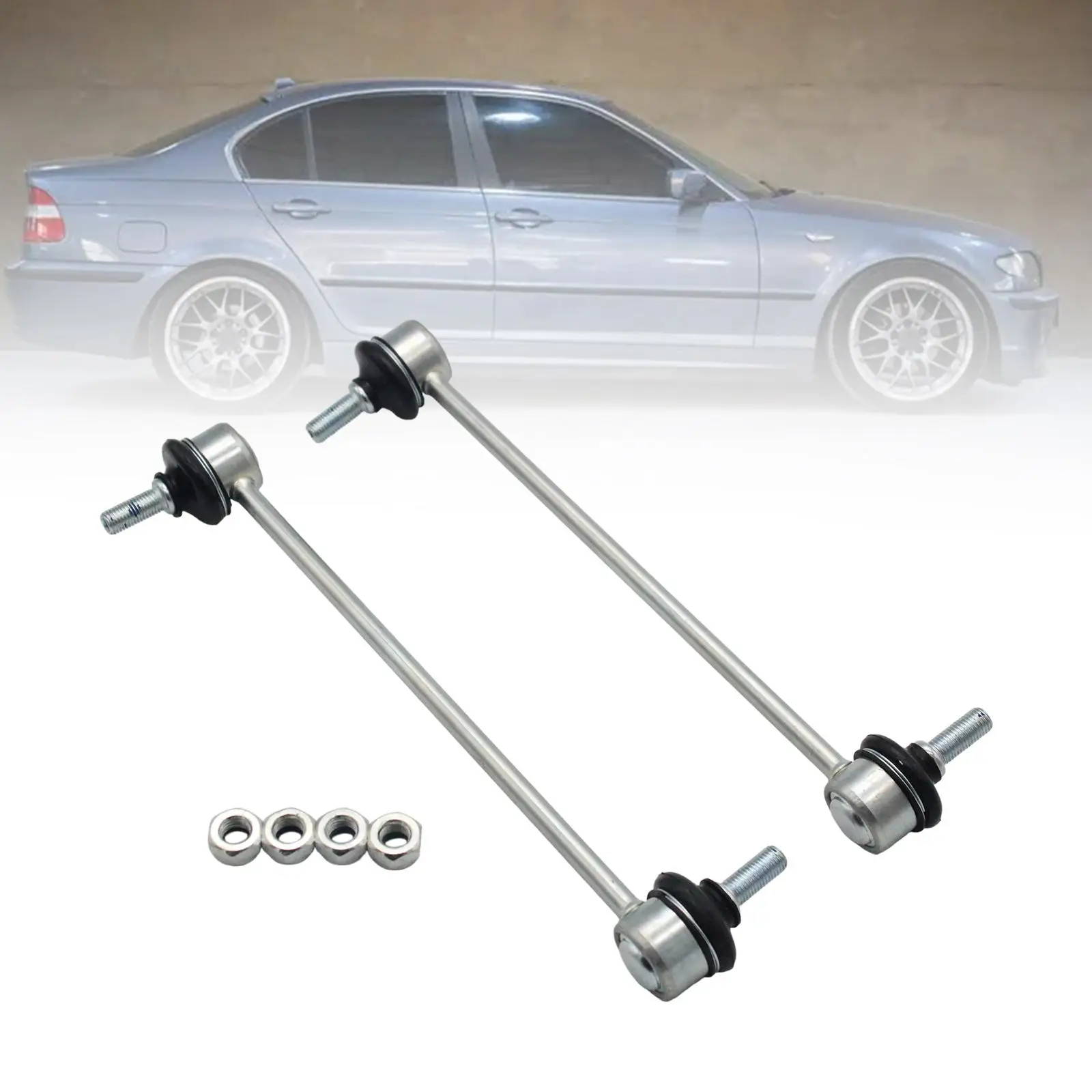 2 Stuks Front Sway Bar Stabilizer Link Accessoire 31351095694 Praktische Professionele Onderdelen Premium Vervangen Hoge Prestaties