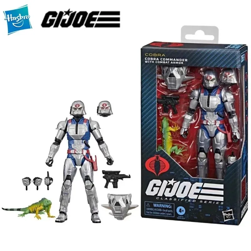 

New Original Hasbro G.I. Joe Classified Series 168 Cobra Commander Combat Armor Action Figure Gift Model Toys