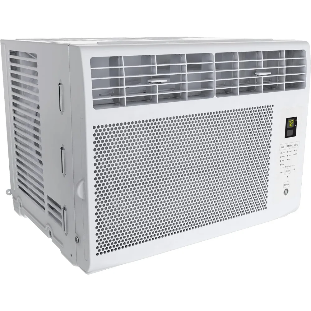 Window type air conditioning unit, 6000BTU,suitable for 250 square foot rooms,equipped with adjustable fans and cooling settings