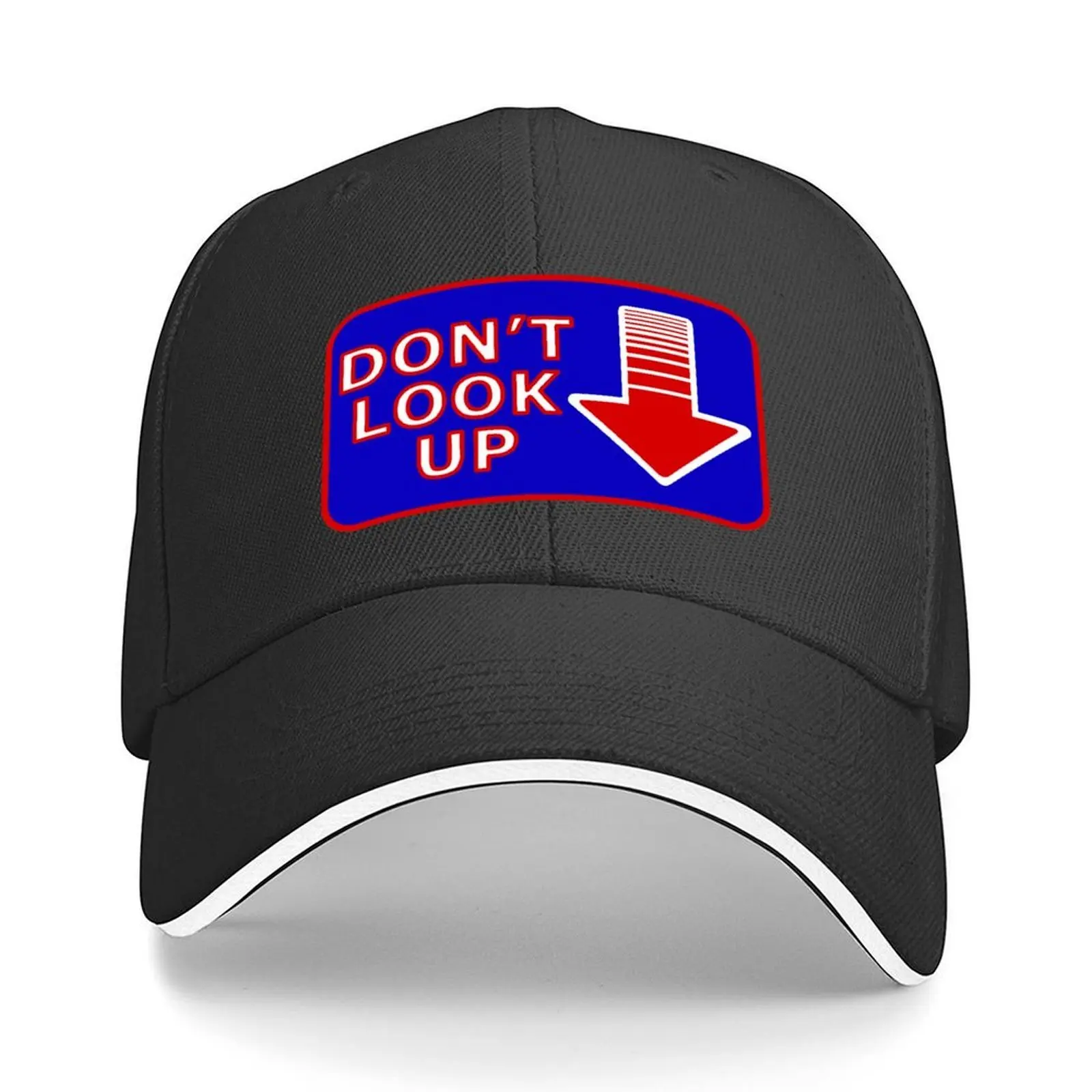 

Don't Look Up Baseball Cap Icon Fishing cap western Hat custom caps Designer Man Women's