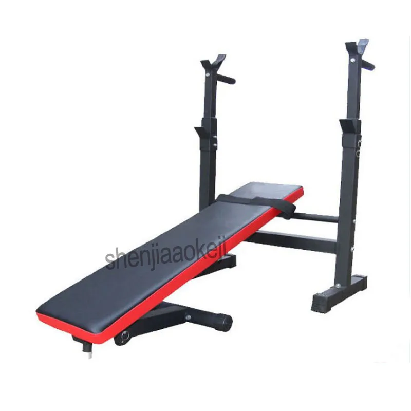 Banc de musculation multifonctionnel, haltère T1, équipement d'exercice de fitness, salle de sport domestique, entraînement, 1 pièce