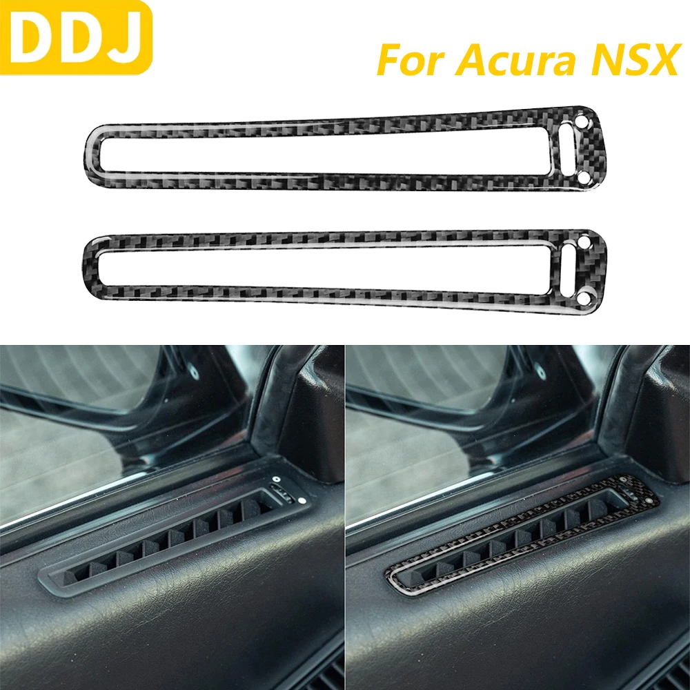 

For Acura NSX 1990-2005 Carbon Fiber Inner Door Lock Switch Frame Panel Cover Trim Car Accessories Interior Decoration Sticker