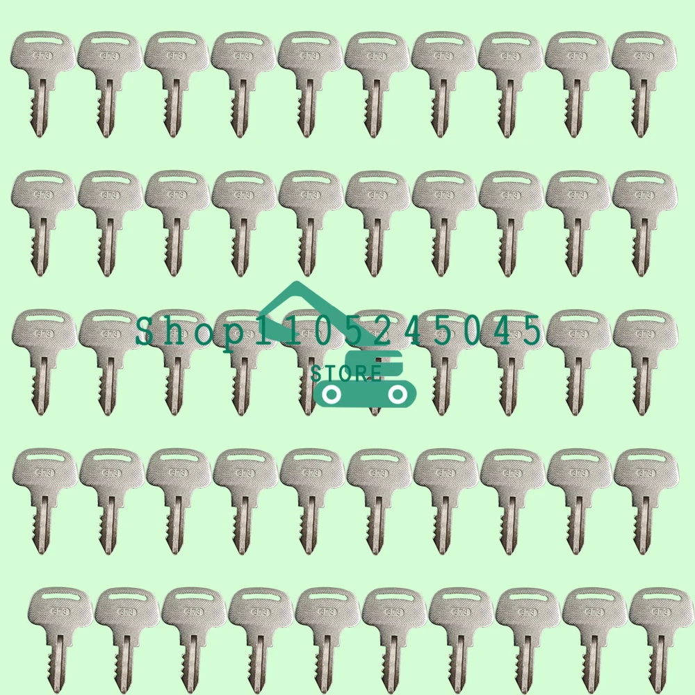 

50 шт. новые ключи зажигания 373 55364-41180 для Kubota F2000 F2100 F2400 FZ2100 FZ2400