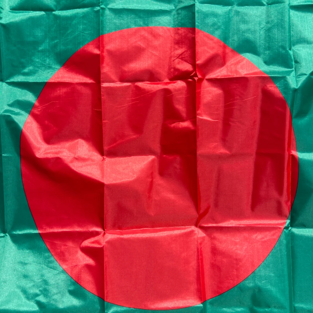 CZY Bangladesh Flag 90X 150cm Bengal Flag  Polyester Banners For Home Decoration