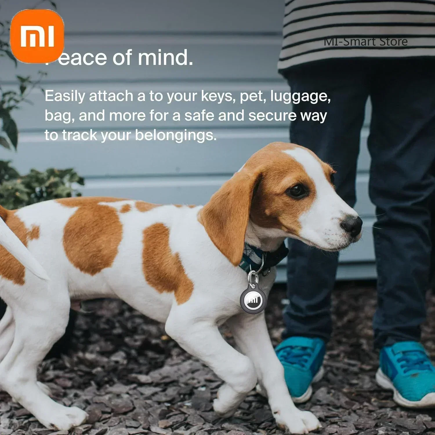 Xiaomi Wireless Mini Smart Tracker Anti-lost Alarm Key Child Bag Wallet Finder Bluetooth Locator Smart Tag For iPhone Android