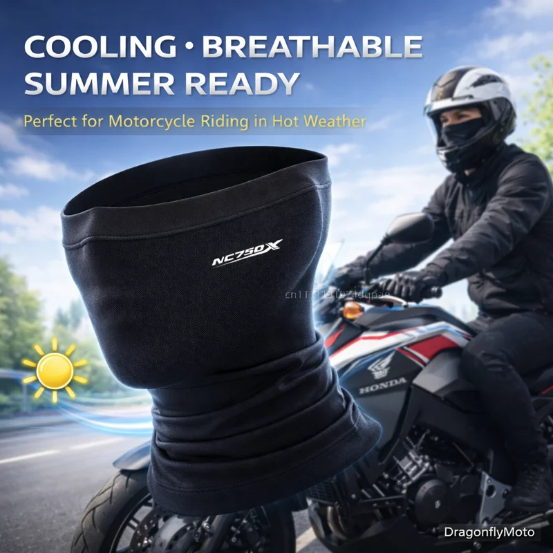 

For HONDA NC750X NC 750X NC750 X 2014-2020 Motorcycle Windproof Summer Cycling Face Cover Neck Tube Breathable Custom Logo