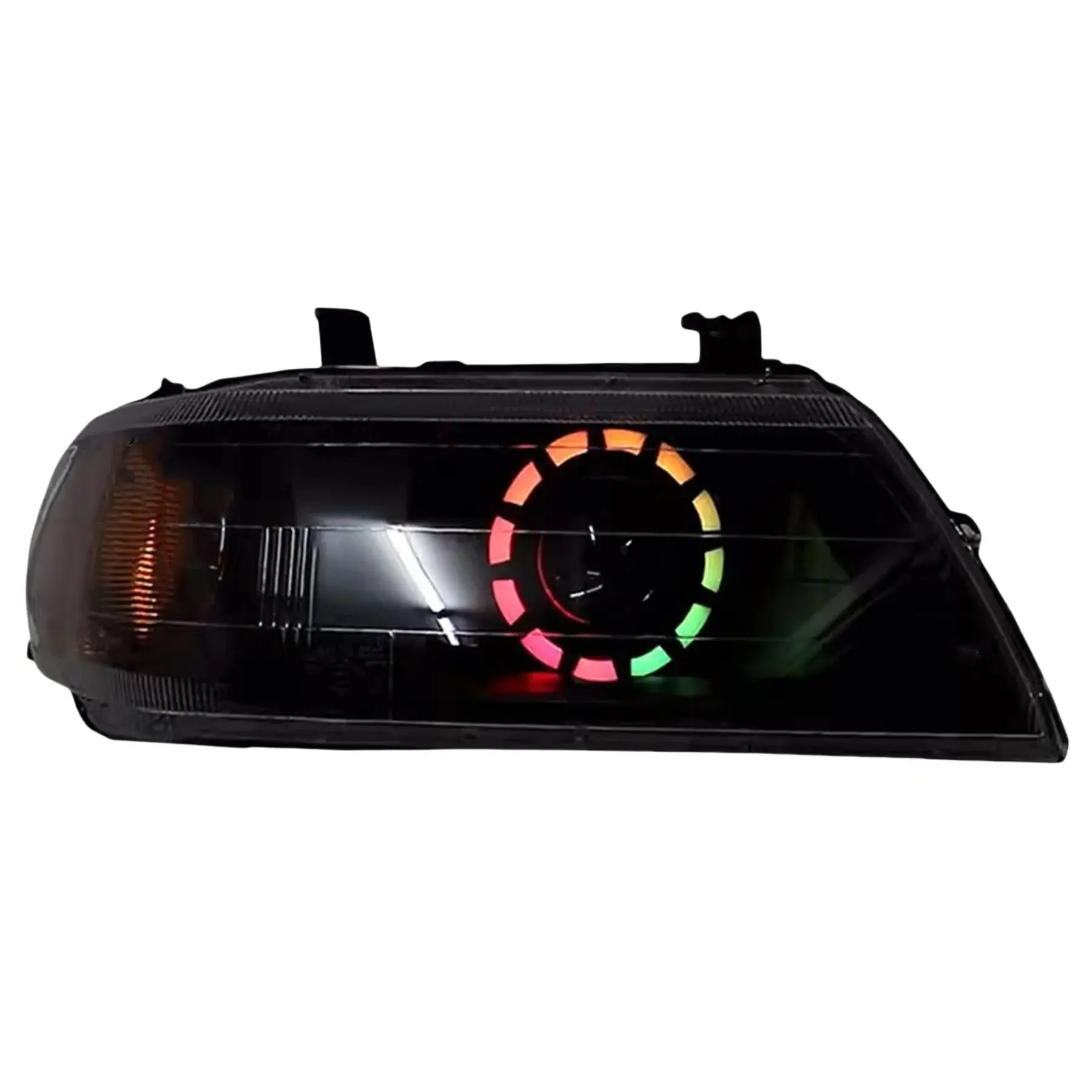 

LED Headlight Headlamp for Mitsubishi Pajero 00-07 DRL Daytime Running Light High low beam Turn signal