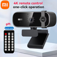 Xiaomi HD Webcam 4K Full High Definition Webcam with Microphone USB Webcam For 1080P Autofocus PC Laptop Video Recording Camera