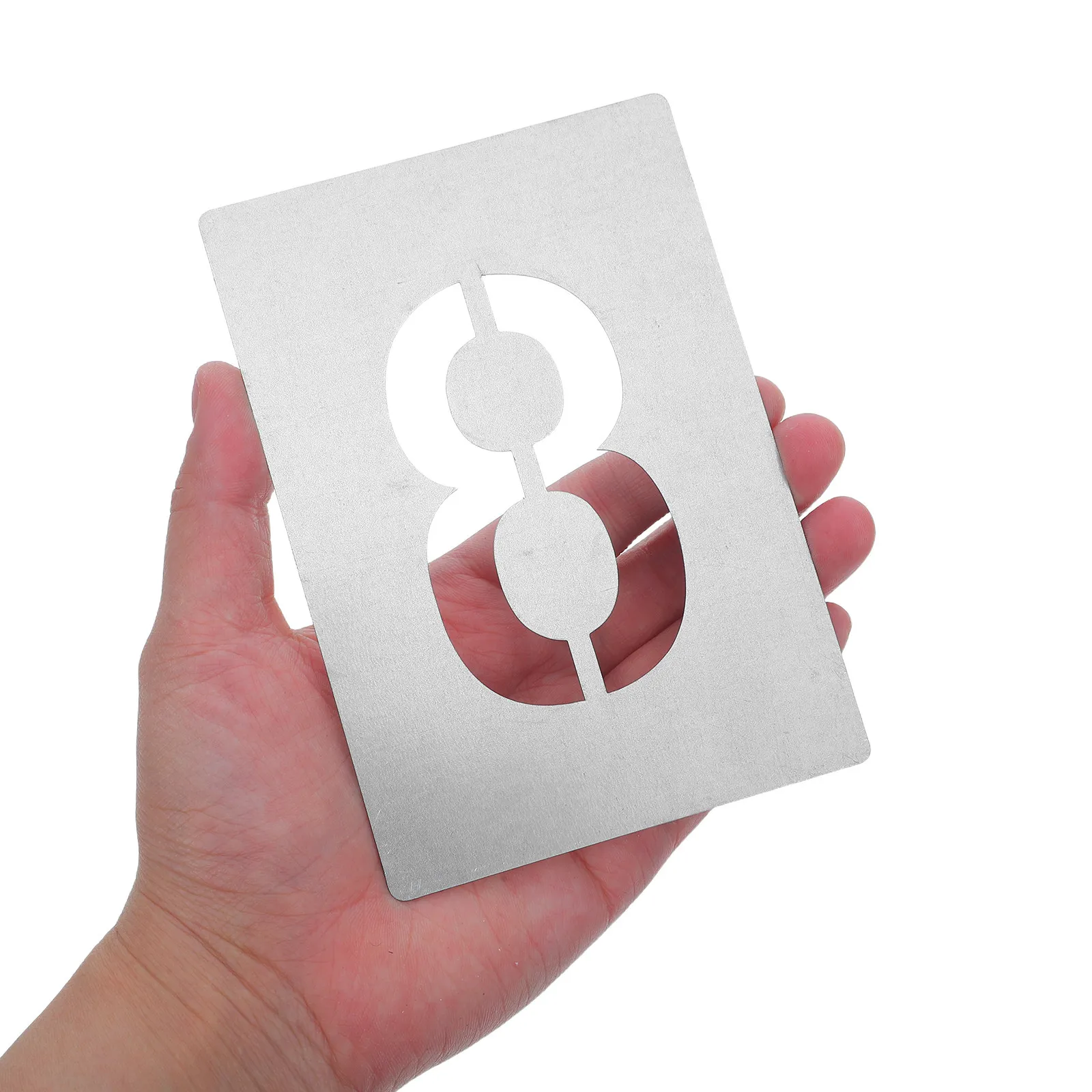 10Pcs Address Number Painting Stencils Large Reusable Spray Paint Number Stencil Hollow Templates Door Mailbox