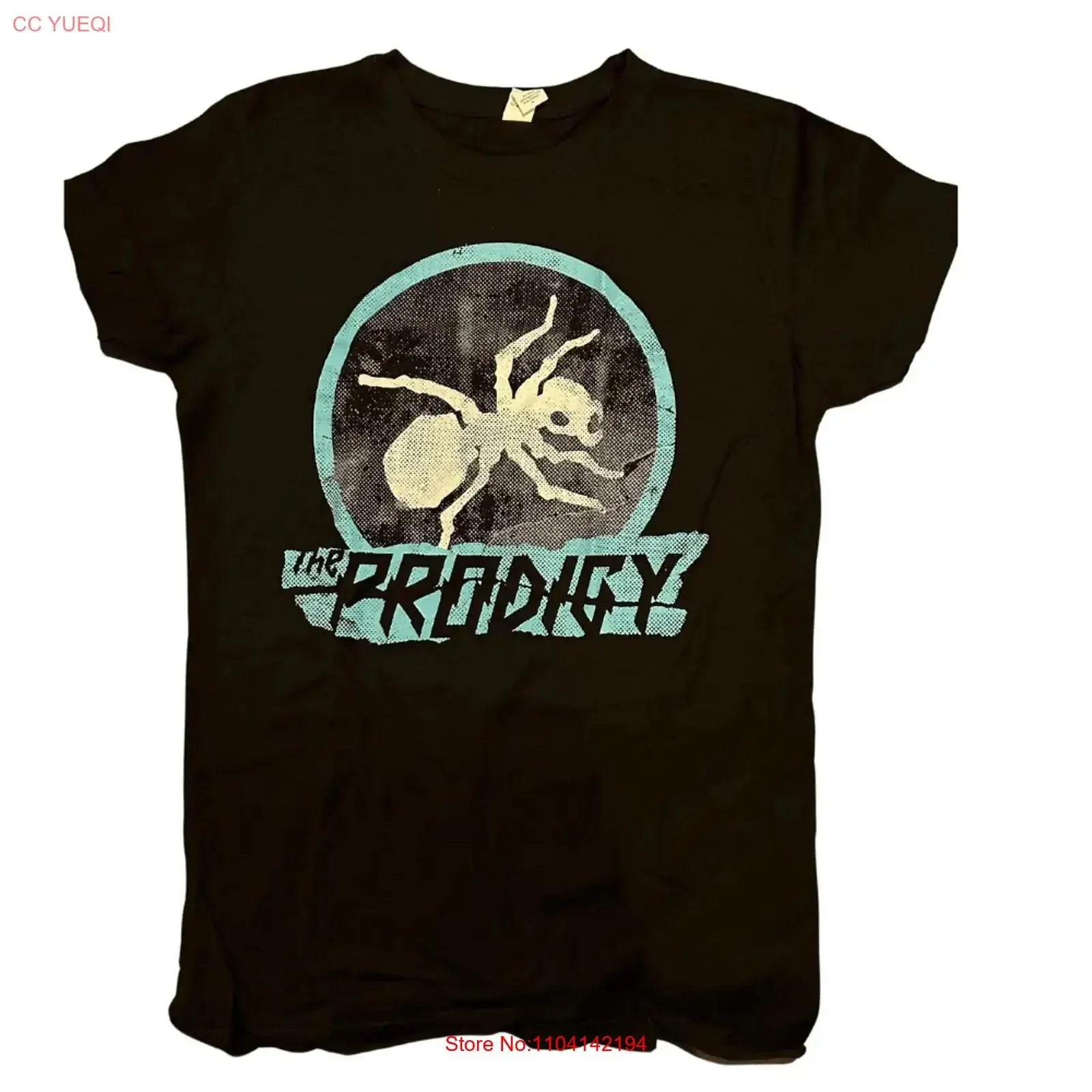 The Prodigy Ant Black Cotton All size S 5XL T Shirt HD234 vintage Washed Slightly fashion Unisex Stylish streetwear Comfortable