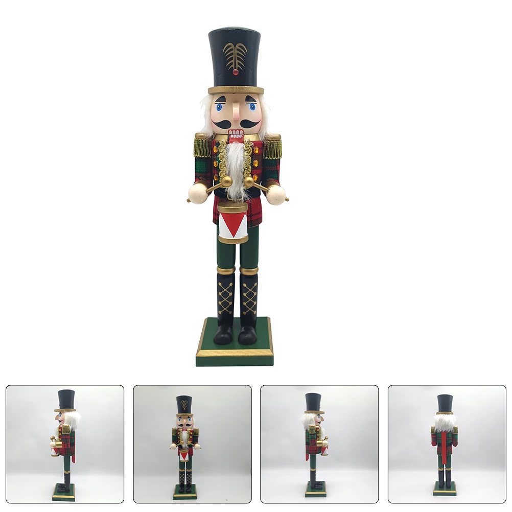

Nutcracker Decoration Christmas Decorations Holiday Nutcrackers Enchanted Desktop Figurine Wooden Soldier
