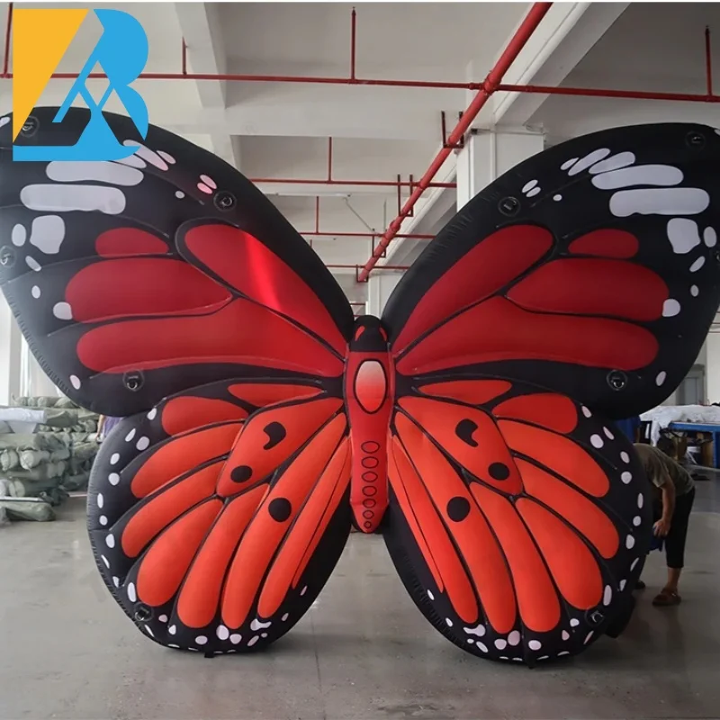 

Personalized Butterfly Theme Birthday Party Large Inflatable Butterfly for Decoration Toys