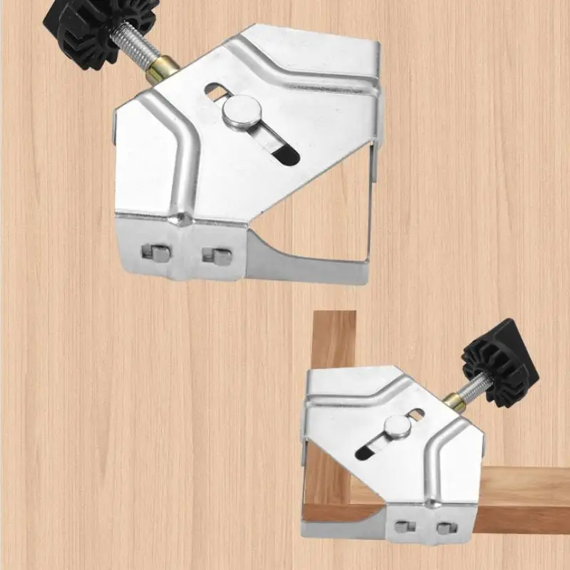Hot Stainless Steel Right Angle Clamp Quick Clip Sturdy Corner Clamp Locator Auxiliary Adjustable 90 Degree Fixing Clamp Welding