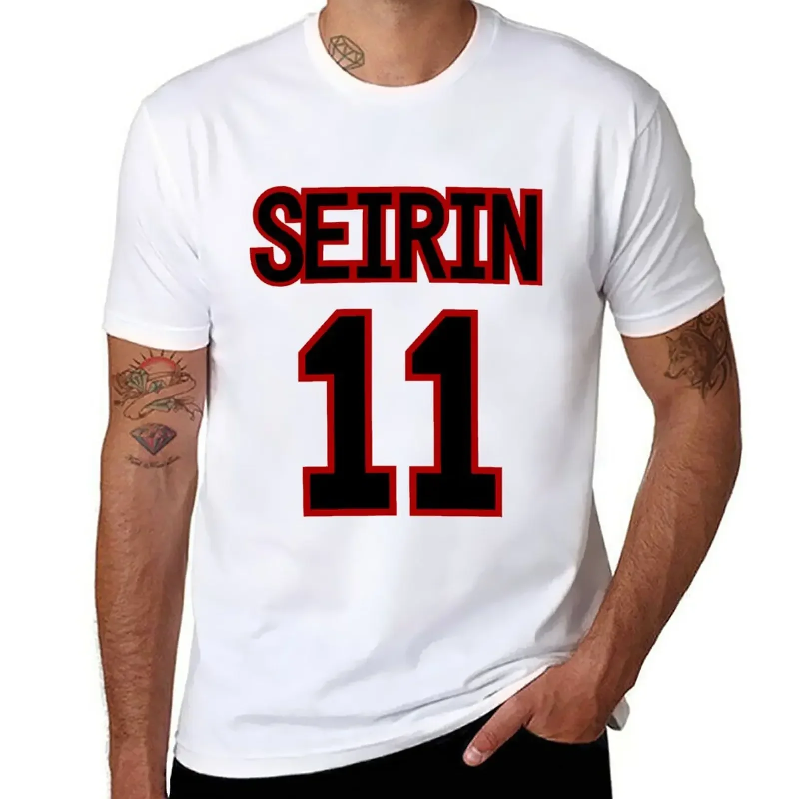 Seirin Uniform - Kuroko T-Shirt sublime oversized graphic t shirt vintage mens tall t shirts