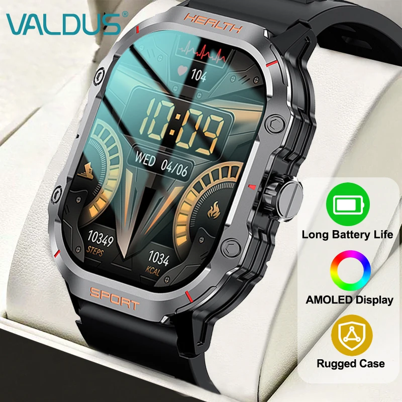 

VD32 Pro AMOLED Screen Smartwatch Bluetooth Call Heart Rate Detection Screen Always On Reminder Mode NFC Function Smartwatch