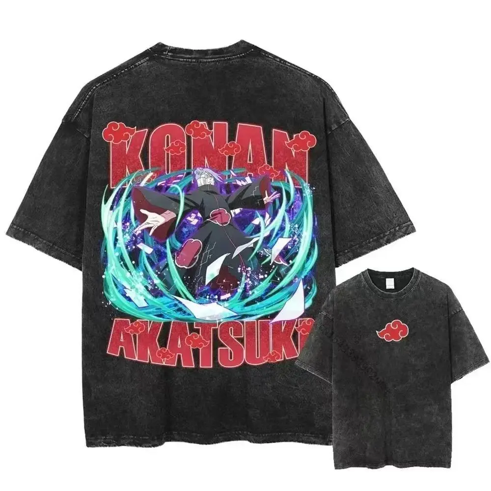 

2026 Trendy Washed Oversized T Shirt Unisex Casual Solid Color Short Sleeve Streetwear Daily Wear Tees