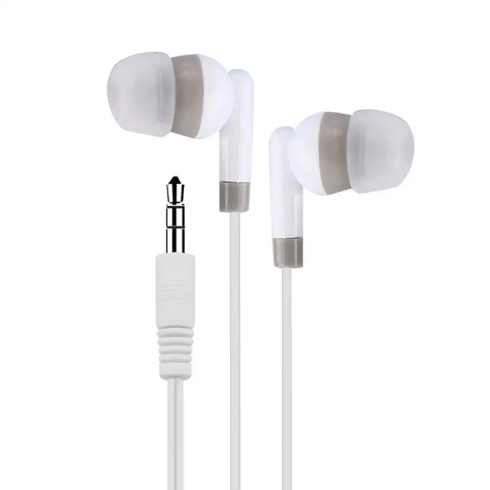 3.5mm Wired Headphones In-ear Micless Sport Earbuds Earplugs Universal Without Mic X0C9