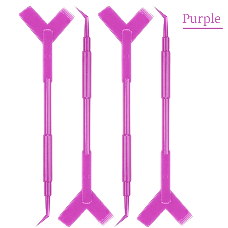10Pcs Reusable Plastic Eyelash Perming Stick Tool