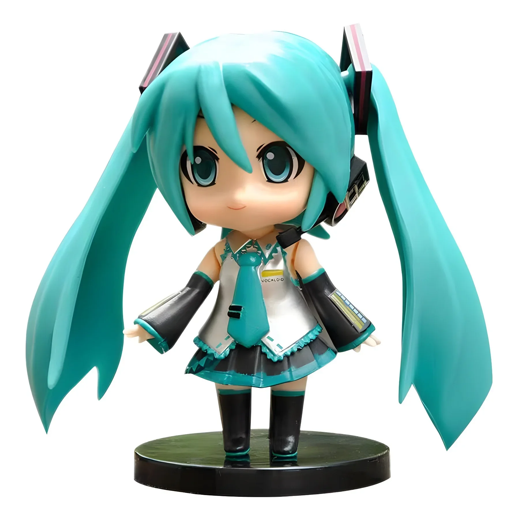 3 Stuks Hatsune Miku Sneeuw Hatsune Miku Goji Spiegel Toon Afneembare Model Cake Decoratie Miku Speelgoed Verjaardagscadeau