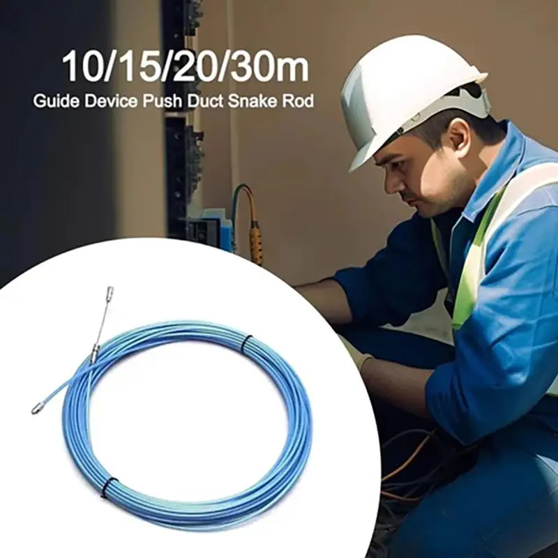 10M/20M Electrical Wire Threader Cable Wire Puller Through Wall Wire Guide For Wiring Installation
