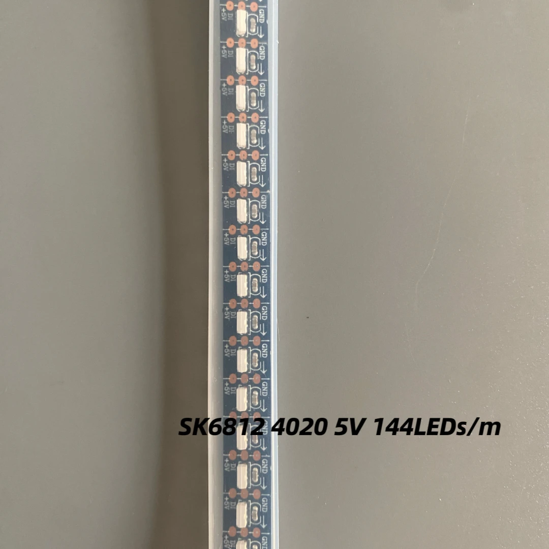 SK6812 4020 side lighting led strip dc5v 5mm width 60/100 leds/m