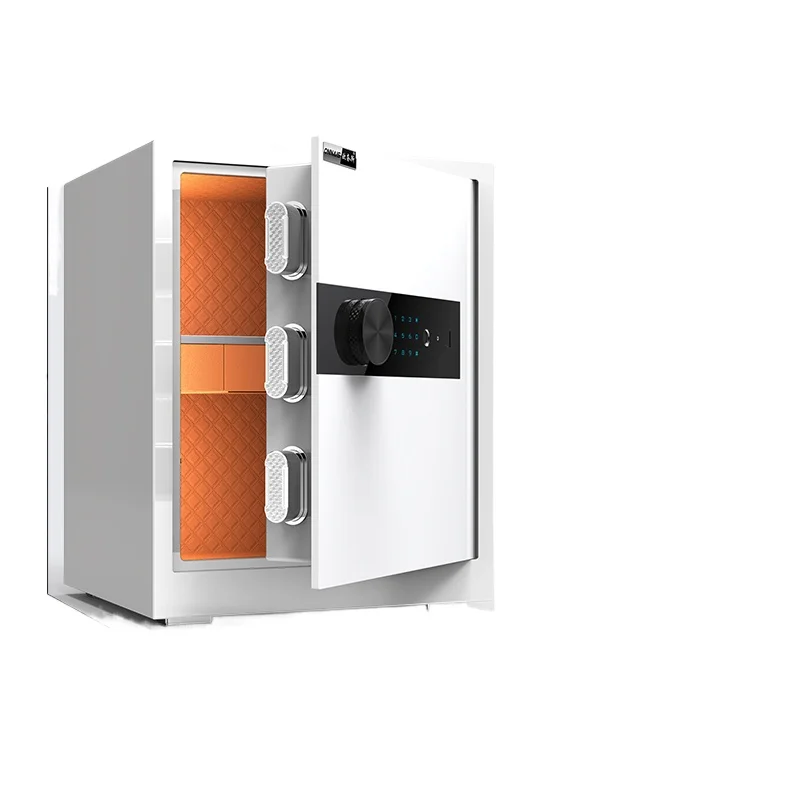 Safe Household Small Fingerprint Safe Smart Anti-theft Office Hotel Safe Deposit Box Password Cabinet All Steel