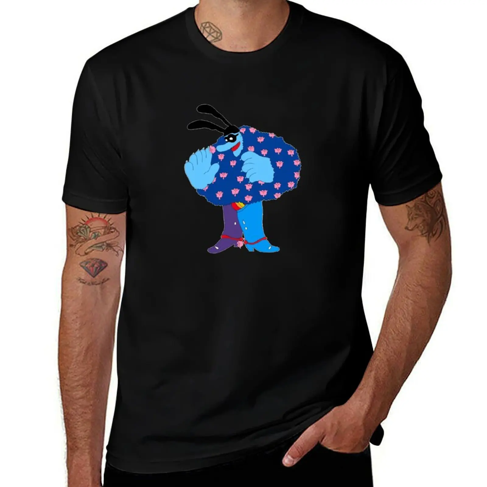 

Blue Meanie T-Shirt man graphic t shirt t shirts for man pack white T-Shirt