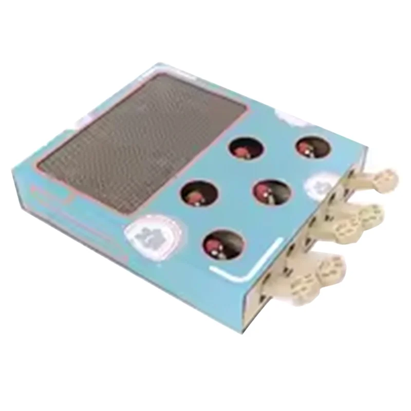 A88E-Cat Whack-A-Mole Interactive Play For Cats Multifunctional Scratching Board Grinding Claw Rest Funny Cat Supplies