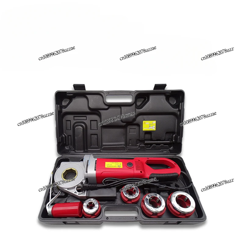 Electric Threading Machine Handheld Galvanized Pipe Threaded Winch Pipe 4 Minutes 2 Inches Small Wire Tool