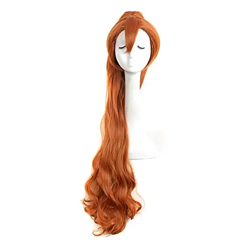 

Cartoon character Thumbelina Cosplay wig with one Long 100cm Chip Removable Ponytail + Wig Cap