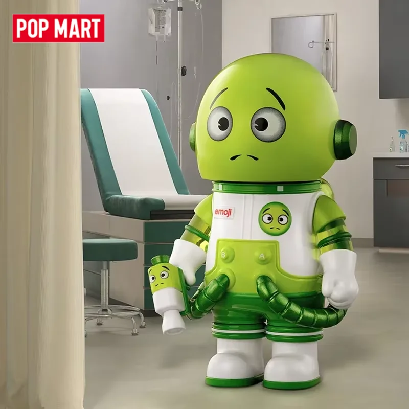 

POP MART MEGA SPACE MOLLY 100% X Emoji Series Mystery Box Genuine Blind Box Guess Toys Bag Anime Figure Desktop Ornaments Model