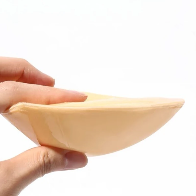 Double Sided Adhesive Breast Pad Triangular V-shaped Gathering Self-adhesive Underwear Padded image 5