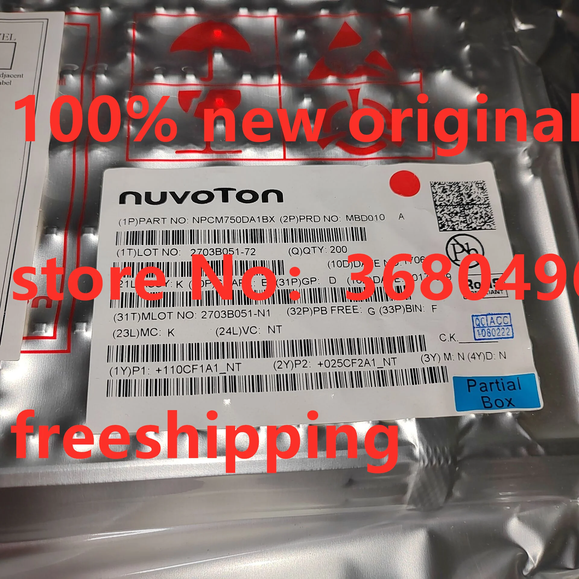 Muslimbga 100% nuovo originale STOCK freeshipping