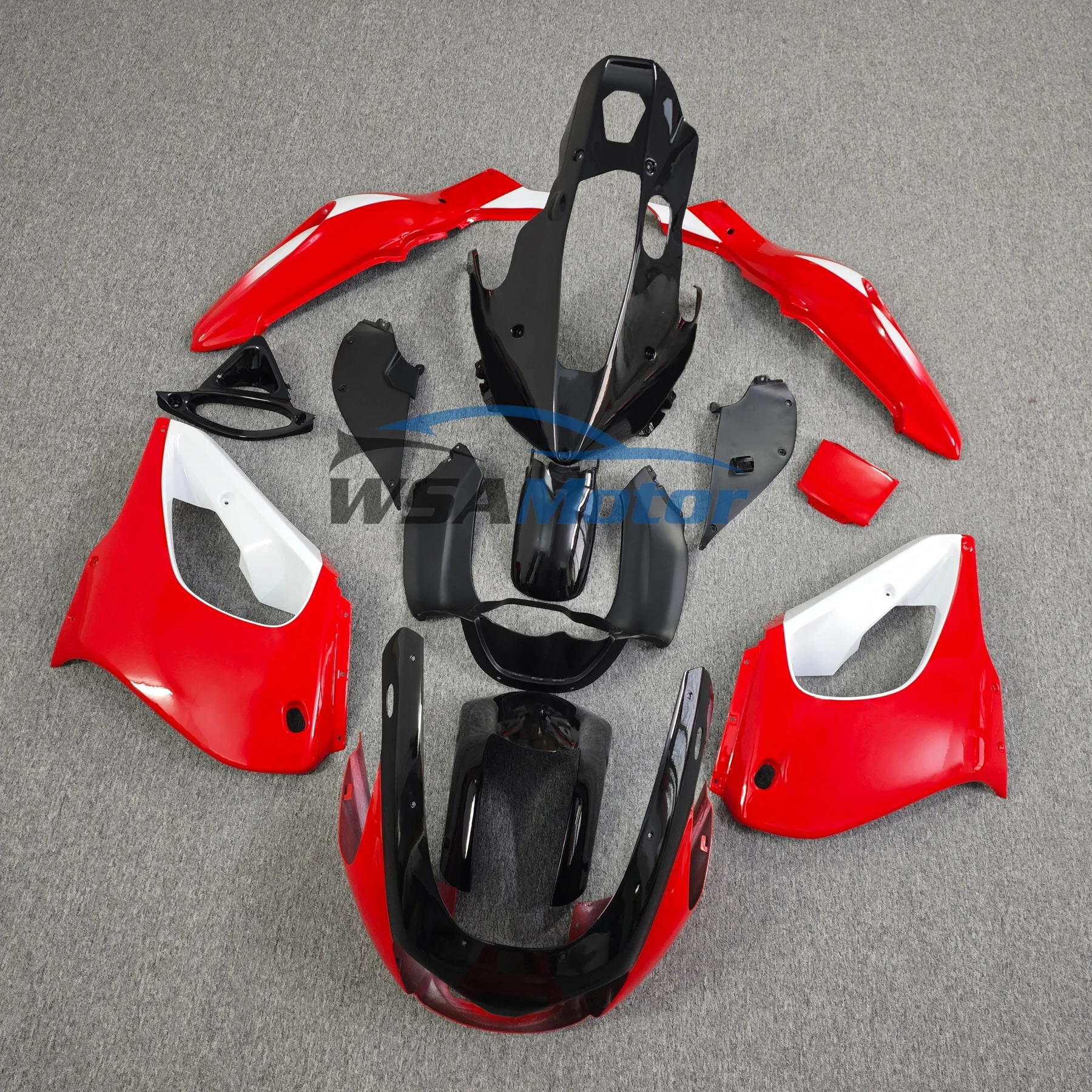 Suitable For Yamaha YZF1000R 1997 2007 OEM Fitment Thunderace Custom Painted Motorcycle Panel Kit Black Grey Stylish Motorbike B
