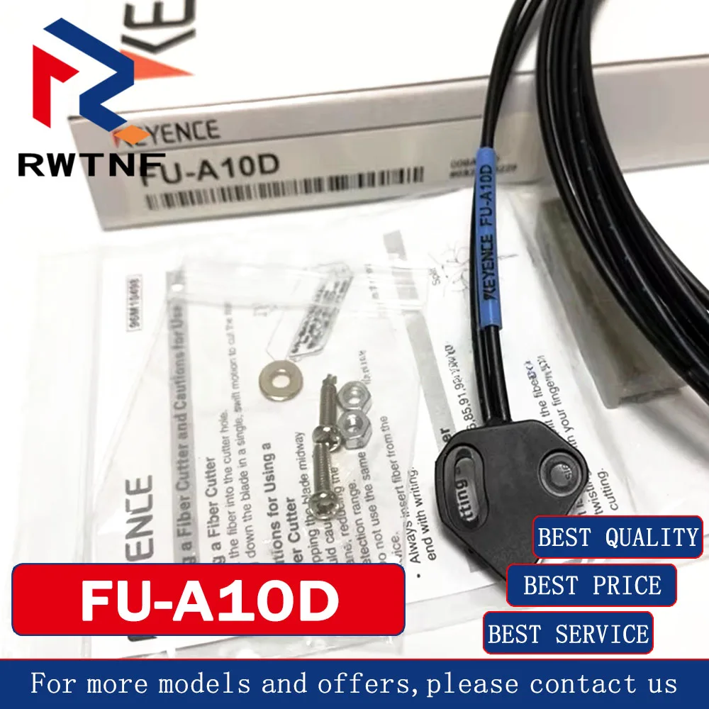 Brand New Genuine FU-A10D KEYENCE triangular fiber optic sensor 100% original