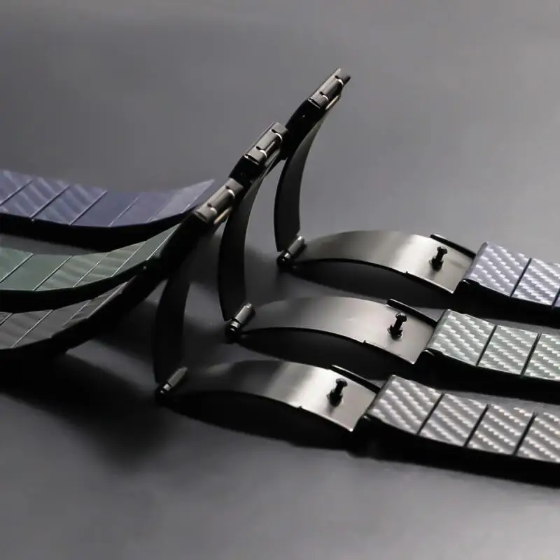 Carbon Fiber Band For Amazfit Bip 5 6/Bip 5 Unity Bip 3/3pro Bracelet For Amazfit Active /Active 2 GTS GTR Balance/Balance 2