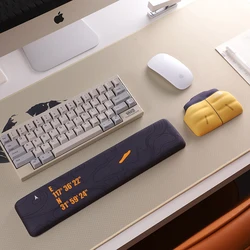 Featherweight Shape Ergonomic Wrist Pad Mouse Pads Keyboard Hand Rests Wrist Rests Palm Rests Wrist Pad for Computer Office