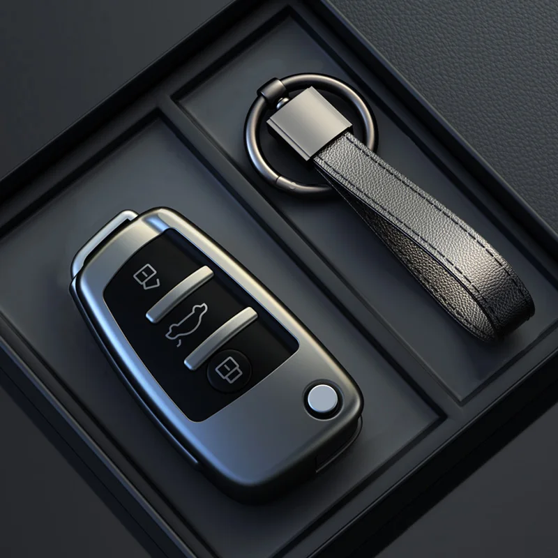 

Soft Car Key Case Cover Holder for Audi A1 A3 A6 A6L Q2 Q3 Q7 TTS R8 S6 RS3 Key Protection Shell Fob Car Accessories