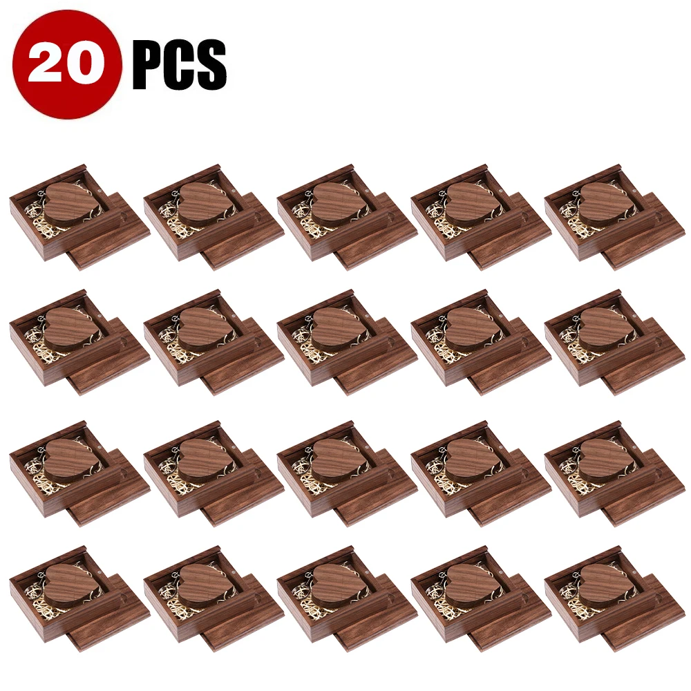 

20 шт., объемная распродажа, бесплатный логотип, деревянная USB-флешка, 64 ГБ, флэш-накопитель, USB-накопитель 2,0, внешняя память для хранения, 4 ГБ, 8 ГБ